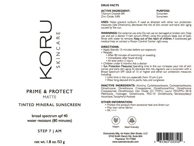 Package Label (Kalon 203)